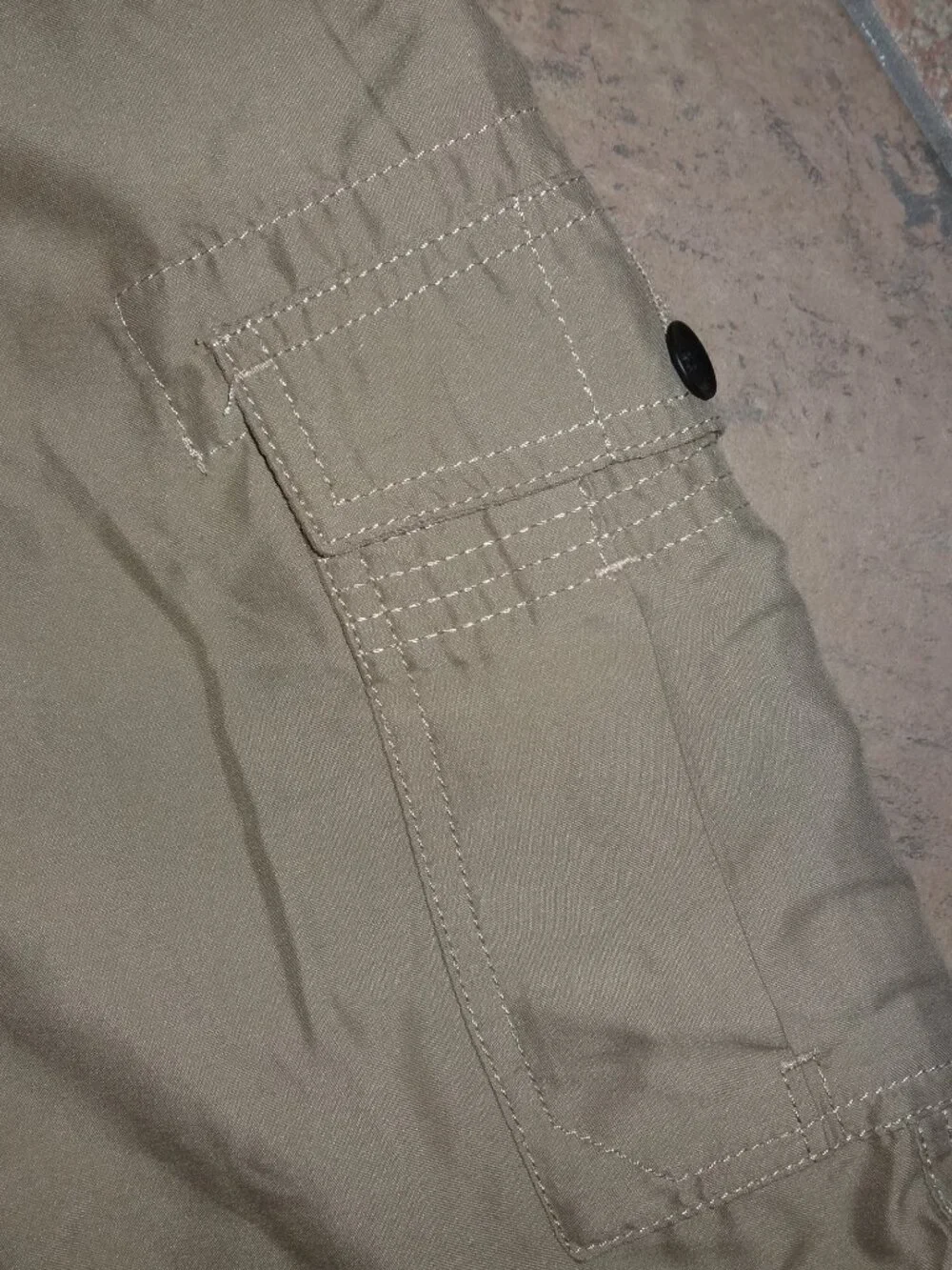 Lot 2 Shorts boy 14 quick dry type=adjustable Tony Hawk Khaki Cargo+Weatherproof